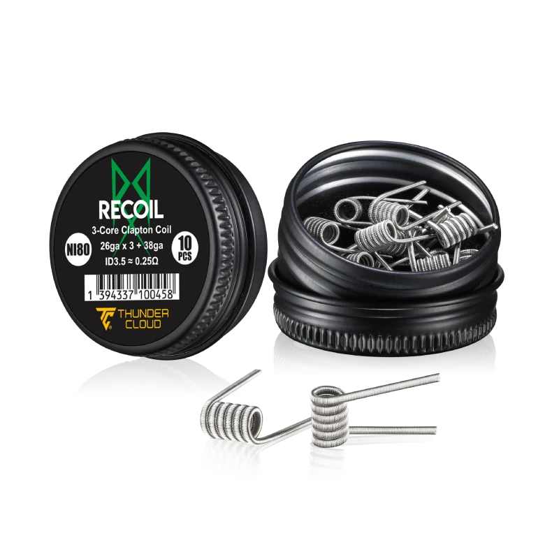 Ni80 26ga X 3 + 38ga Id3.5 0.25Ω(recoil R3 Single Rda)