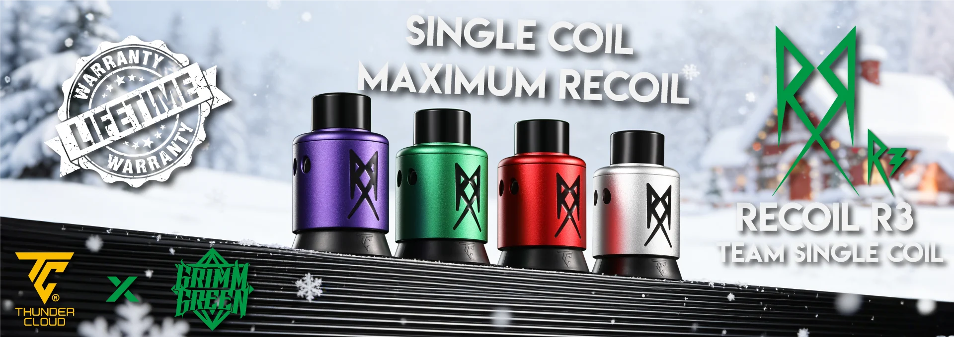 Recoil R3 Single Coil Rda Banner