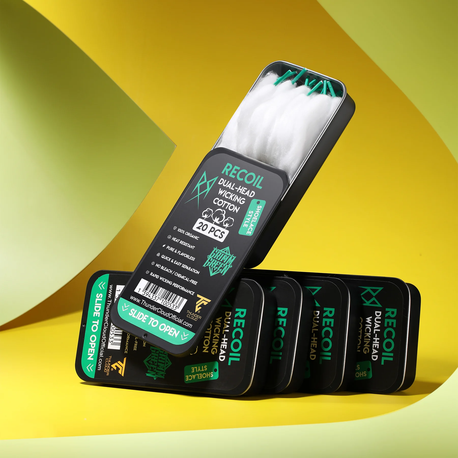 Recoil Dual Head Wicking Cotton 3